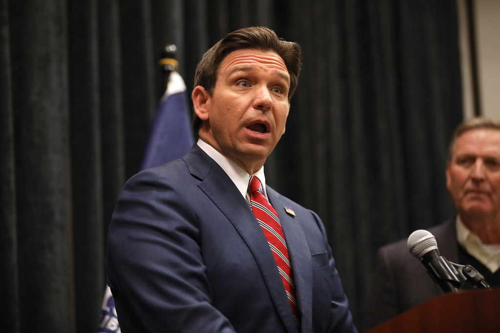 Ron DeSantis is complicit in the slave trade now.